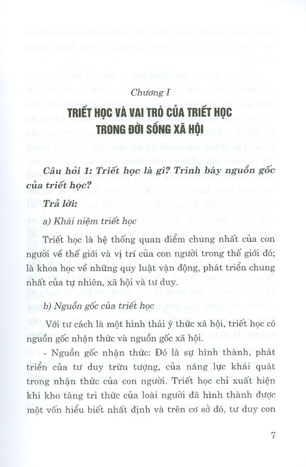 Hỏi - Đáp Triết Học Mác - Lênin (Dành Cho Hệ Đại Học Không Chuyên Ngành Lý Luận Chính Trị)