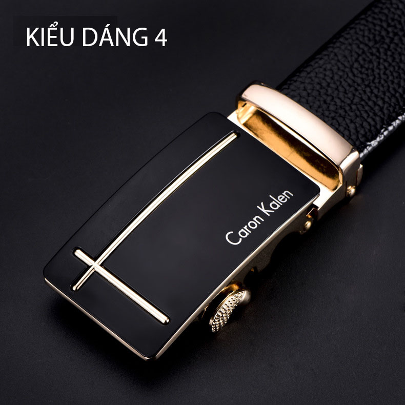 Thắt lưng/ dây nịt nam da bò cao cấp mã 74230DIE - Kiểu 4