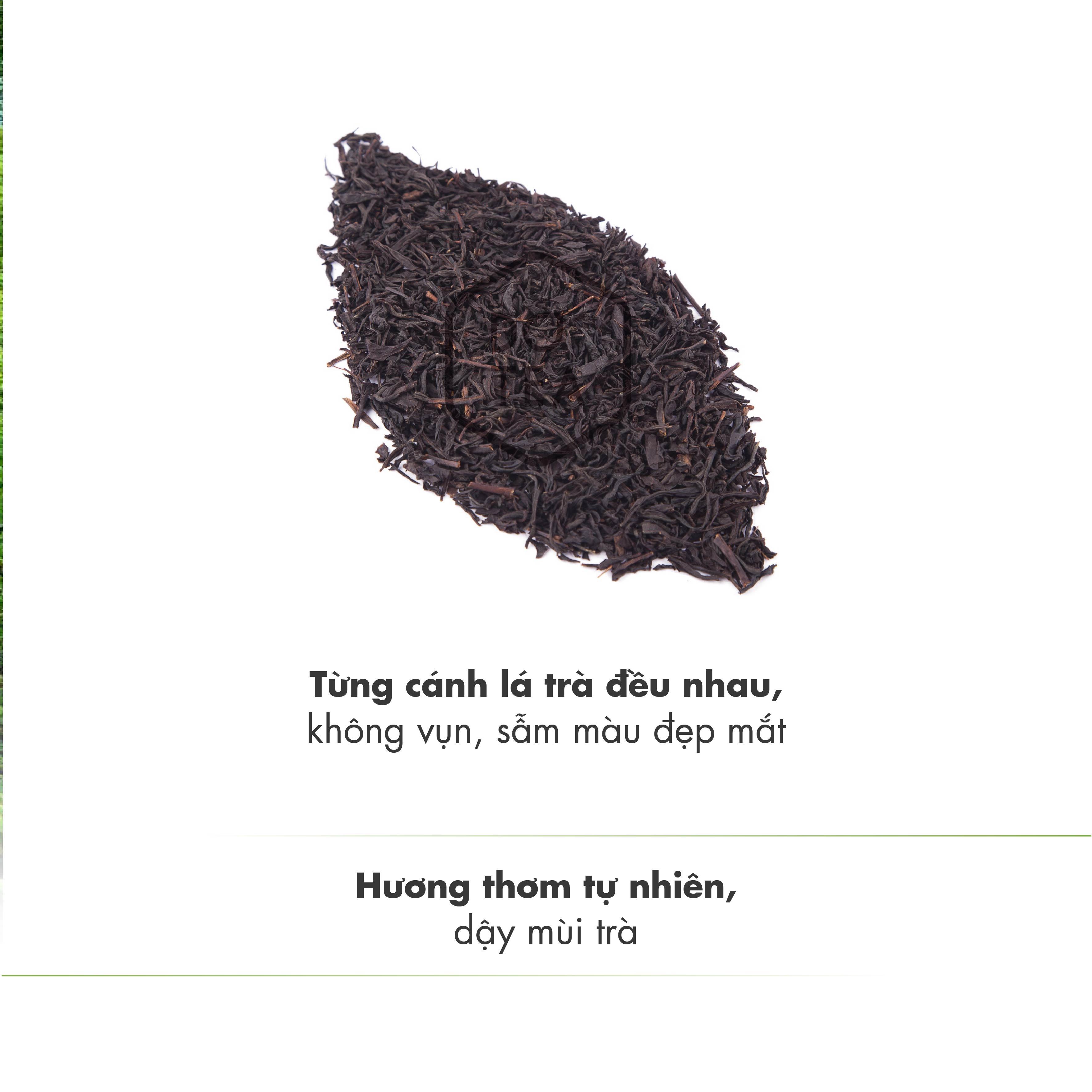Trà Đen Viên B471 Dotea 500g/ 100g - Chát Đặc Ngọt Hậu Hương Thơm Nồng Đượm