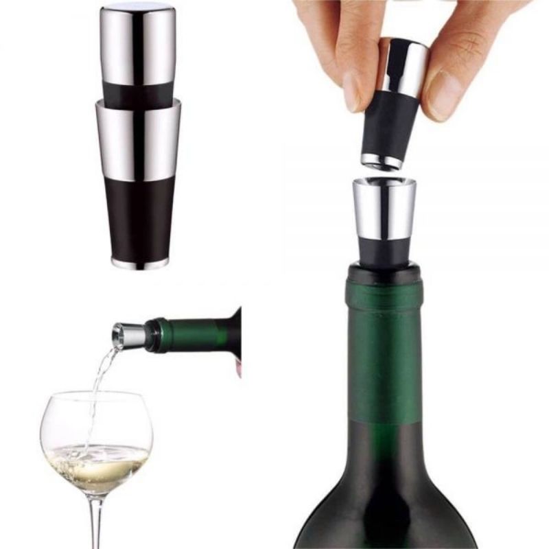 Nút Vang WMF VINO, Nắp Vang, Chất Liệu Thép Không Gỉ, Nhập Đức