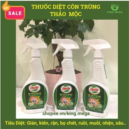 Thuốc diệt kiến sinh học kết hợp thảo mộc - diệt các loại kiến - An Toàn Hiệu Quả 100% - TinTin