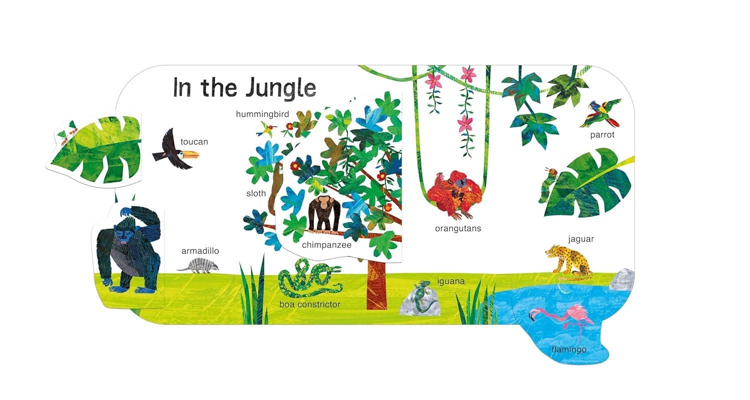 Sách ngoại văn: The Very Hungry Caterpillar's First 100 Animals