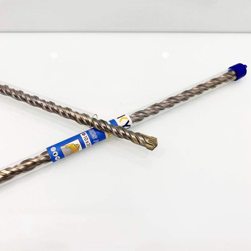 MŨI KHOAN BÊ TÔNG SDS ĐƯỜNG KÍNH PHI Ø10 DÀI 310MM XUYÊN TƯỜNG ĐẦU THẬP KYNKO MKBTXT-10310