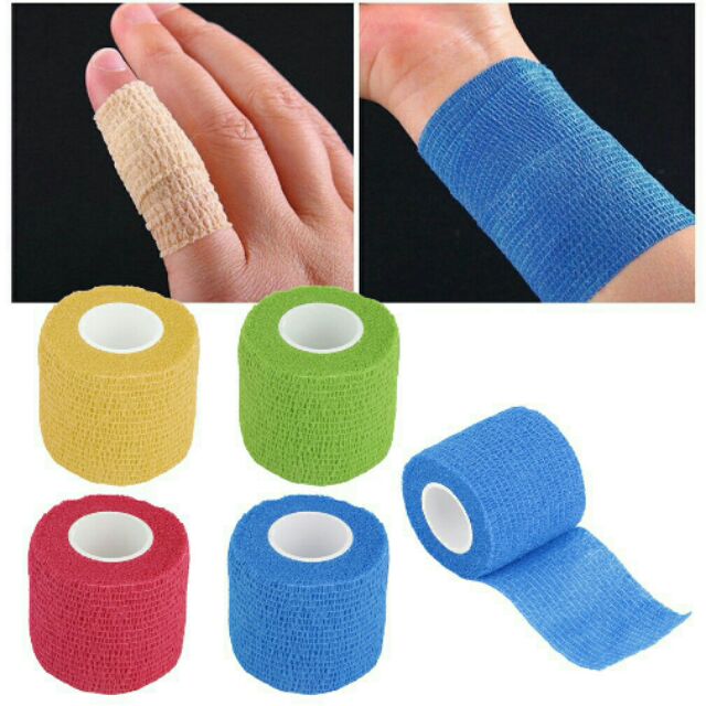 COMBO 3 CUỘN BĂNG DÁN CƠ THỂ THAO CO DÃN LINH HOẠT , HỖ TRỢ KHỚP , CƠ KHI CHƠI THỂ THAO LÀM TỪ VẢI KHÔNG DỆT , KHÔNG BONG KHI DÍNH NƯỚC , KÍCH THƯỚC 5x450cm-HÀNG CHÍNH HÃNG .