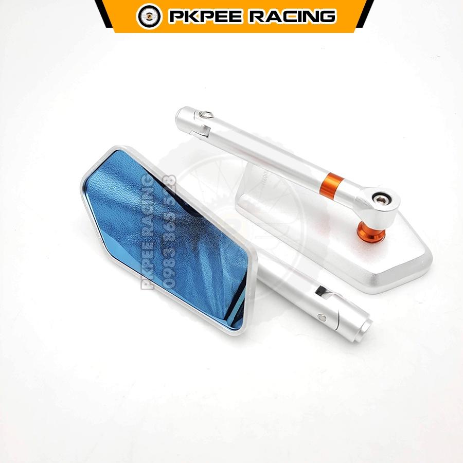 Kính Gương Chiếu Hậu Kiểu Iphone Xéo Nhỏ Gọn Gắn Được Nhiều Loại Xe Exciter, Winner, Vario, Satria, Sonic, Wave, Dream..