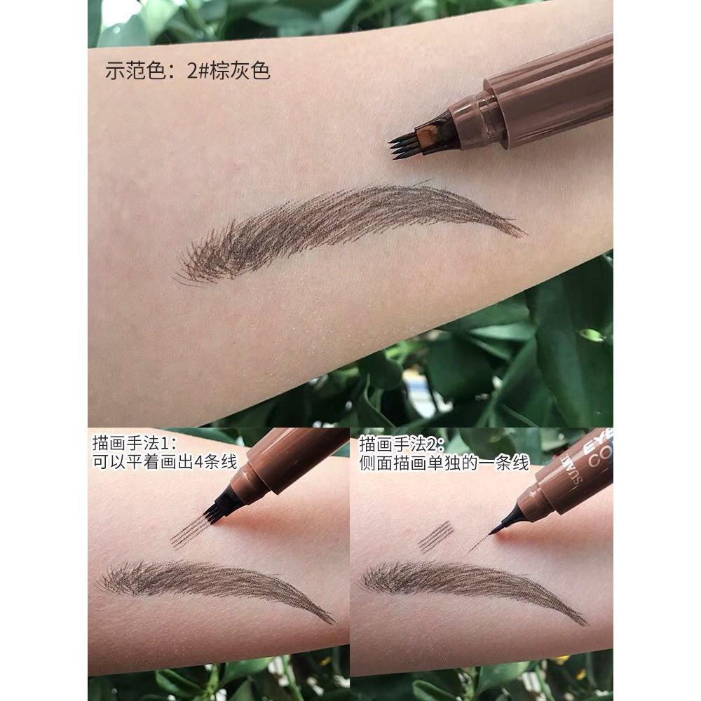 Bút chì kẻ lông mày phẩy sợi 4D MKING PRETTY chống nước