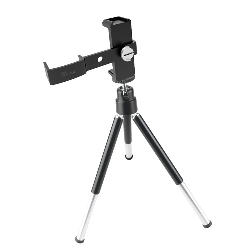 Tripod Mount Bracket Phone Holder Clip For DJI  Pocket Gimbal Cameras