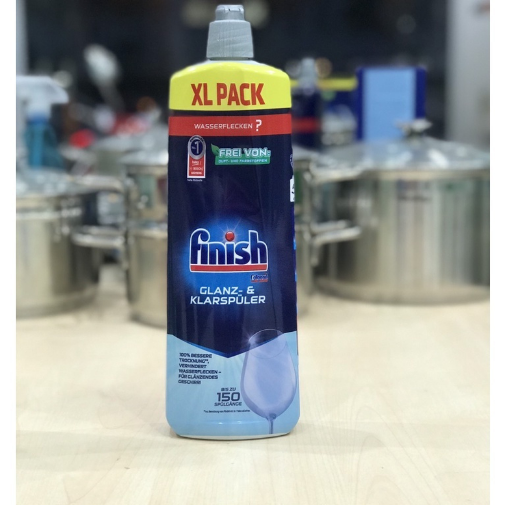 Nước làm bóng finish 800ml dùng cho Máy rửa bát chén