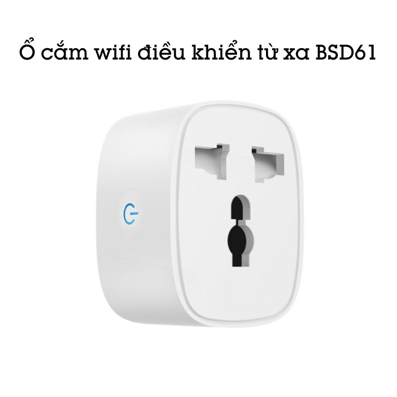 Ổ cắm wifi điều khiển từ xa thông minh 16A BSD61