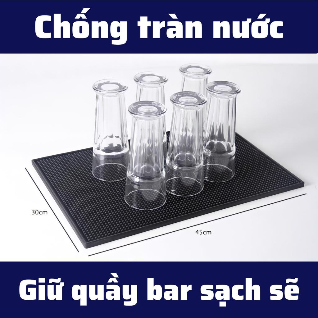 Thảm bar pha chế, Thảm Lót Cao Su Quầy Bar, Thảm bar cao su chống trượt cao cấp (Rubber Bar Mat)