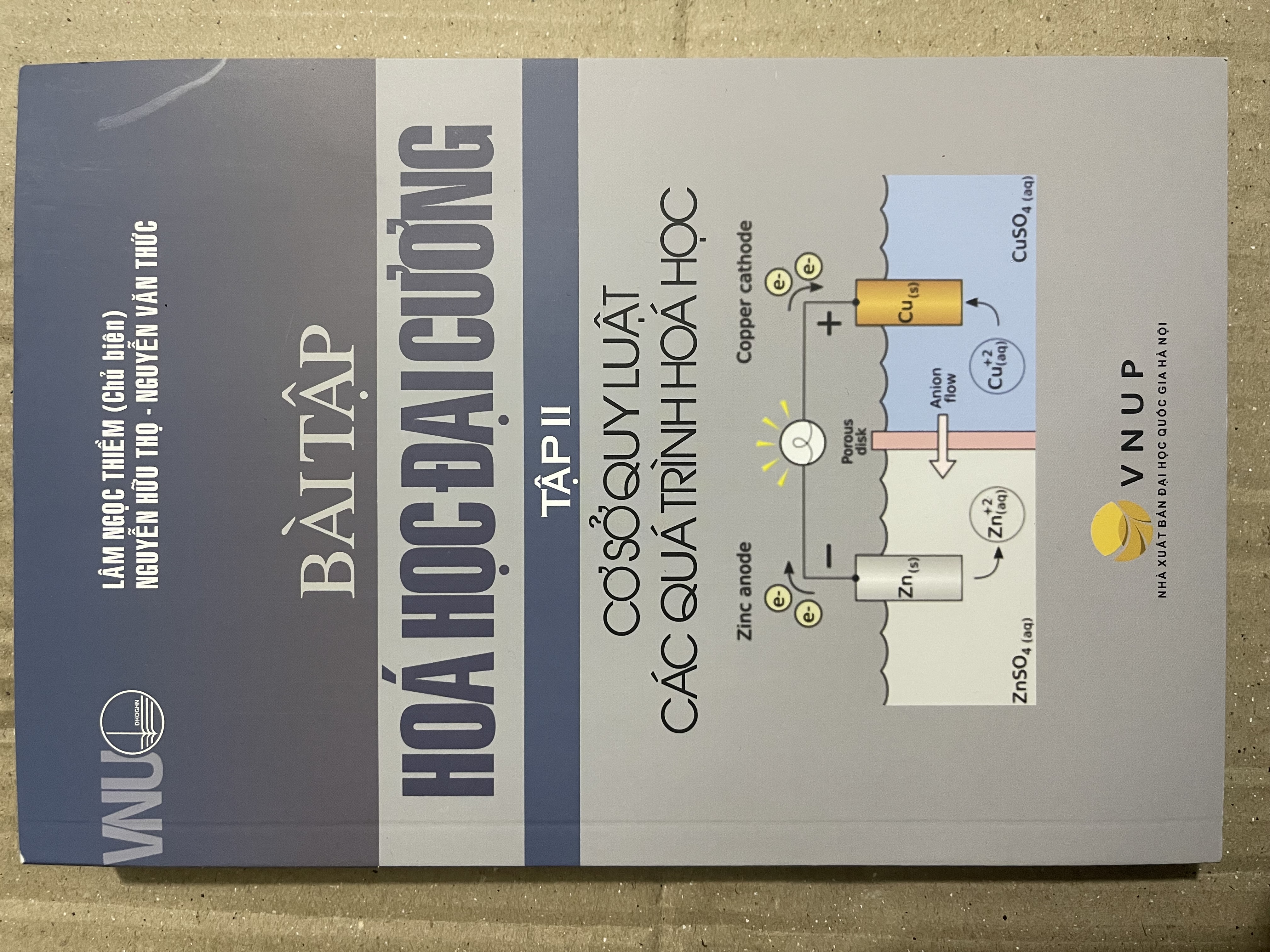 Sách - Bài tập Hoá học đại cương (Tập I + Tập II): Cơ sở cấu tạo chất và Cơ sở quy luật các quá trình hoá học