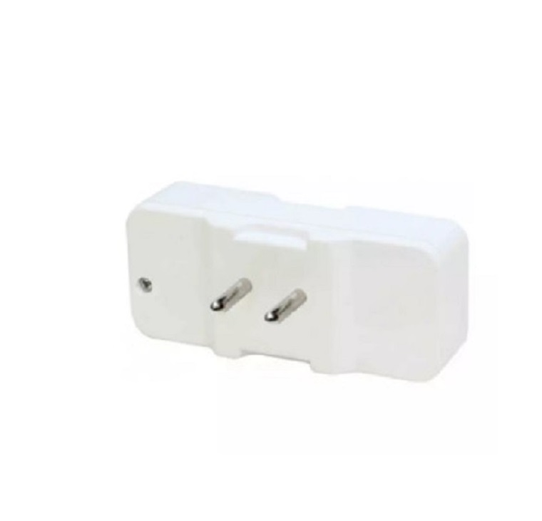 Ổ Cắm 2 Chức Năng: Phích Cắm Chia 3 Và Ổ Cắm Chuyển Đổi Từ 3 Chấu Thành 2 Thấu, 2000W, Nhựa ABS - TakyHome 8605