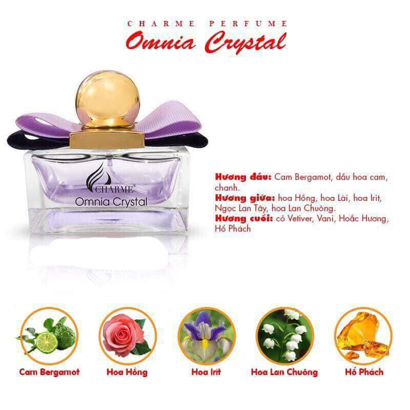 Nước Hoa Nữ Charme Omnia Crystal 30ml