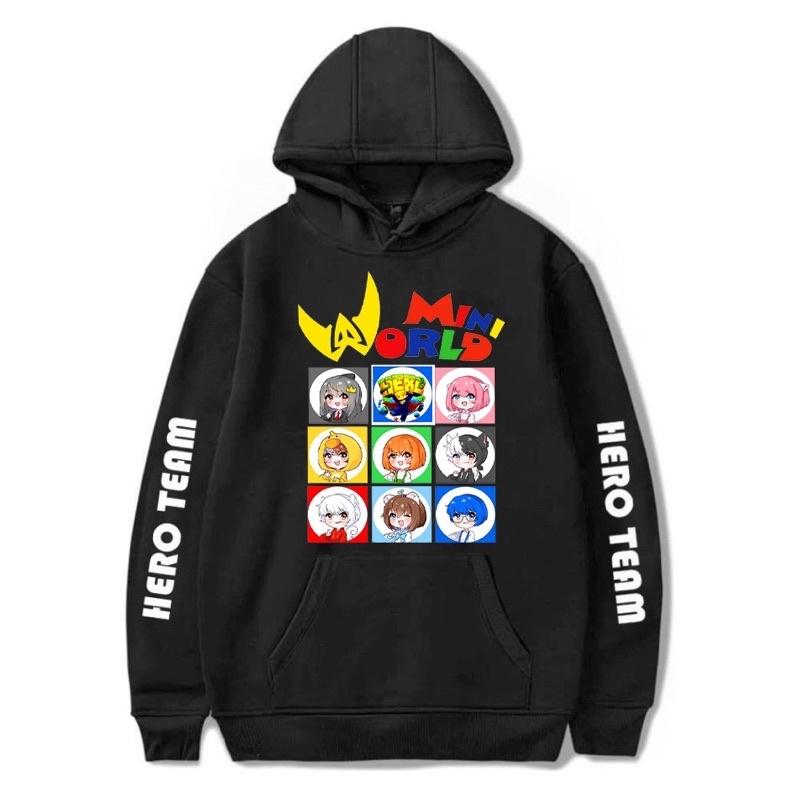 Áo Hoodie Nỉ HERO TEAM - MINI WORLD Mẫu Đẹp Cực HOT