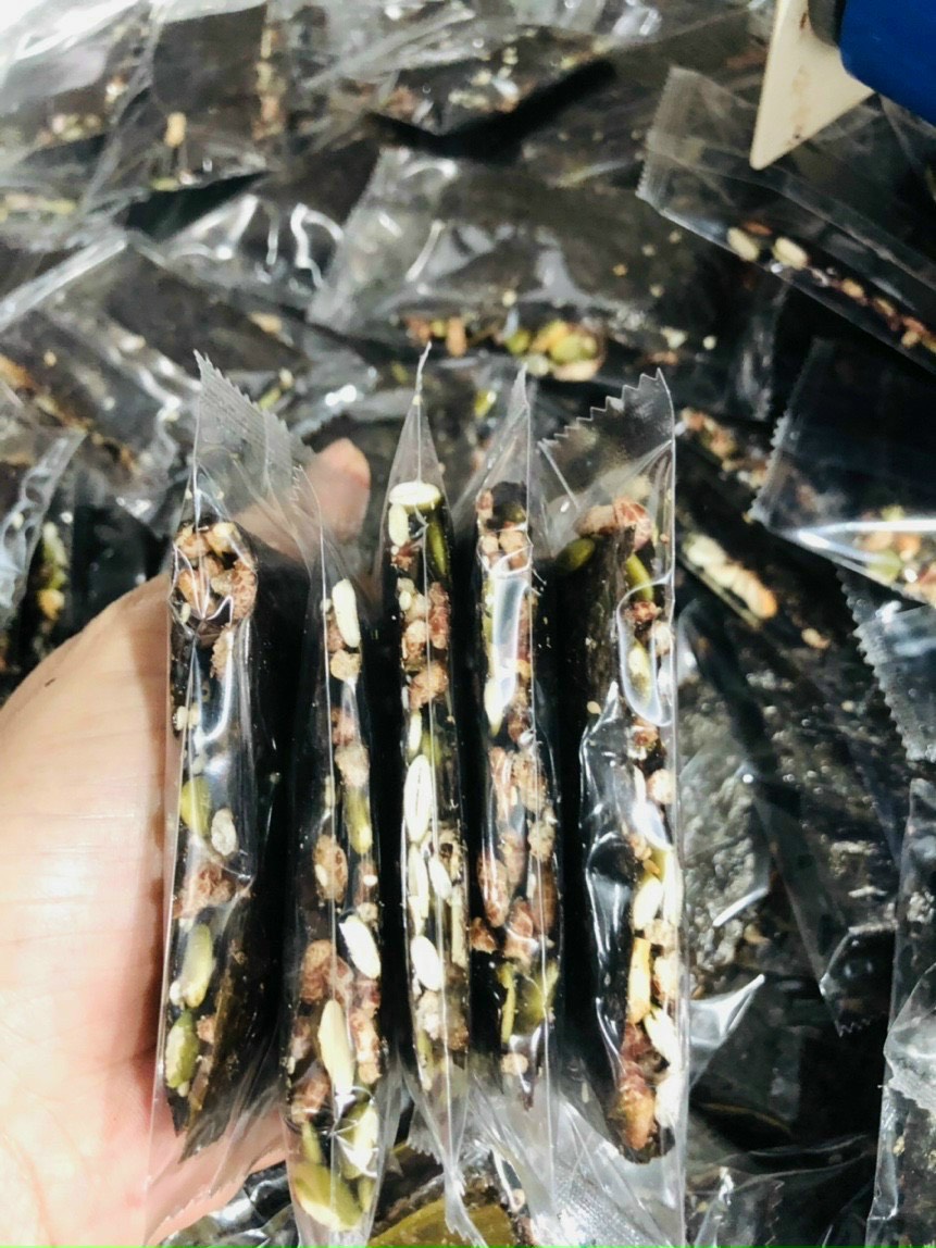 RONG BIỂN KẸP HẠT DINH DƯỠNG VÀ GẠO LỨT