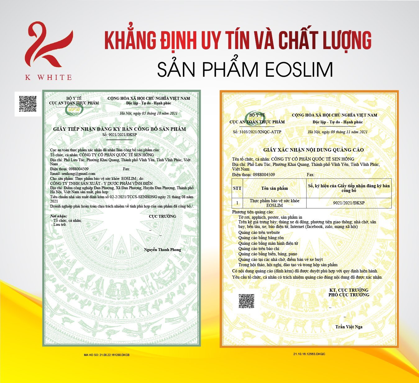 Thực Phẩm Bảo Vệ Sức Khỏe- SIRO GIẢM CÂN EOSLIM