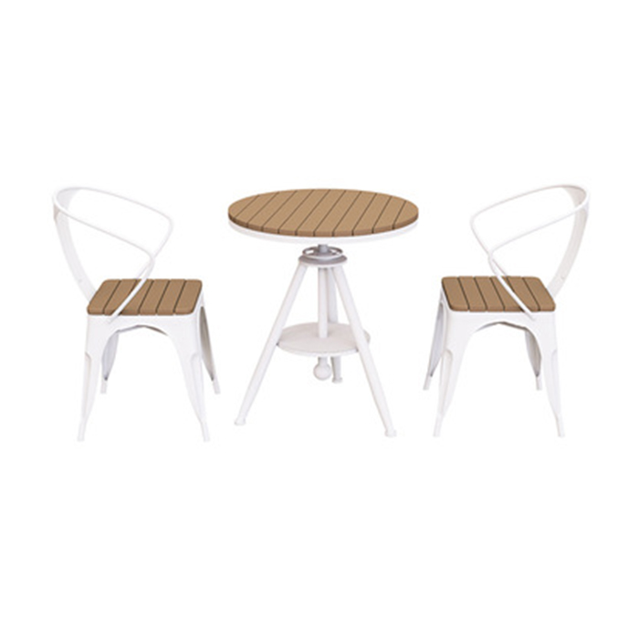 Bộ bàn ghế ngoài trời, bàn ghế ban công, bàn ghế cafe GHT010