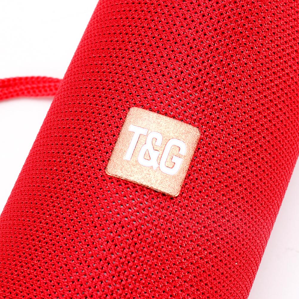 Loa xe đạp leo núi loa âm thanh không dây tương thích Bluetooth Box Light Wirte Color: Red