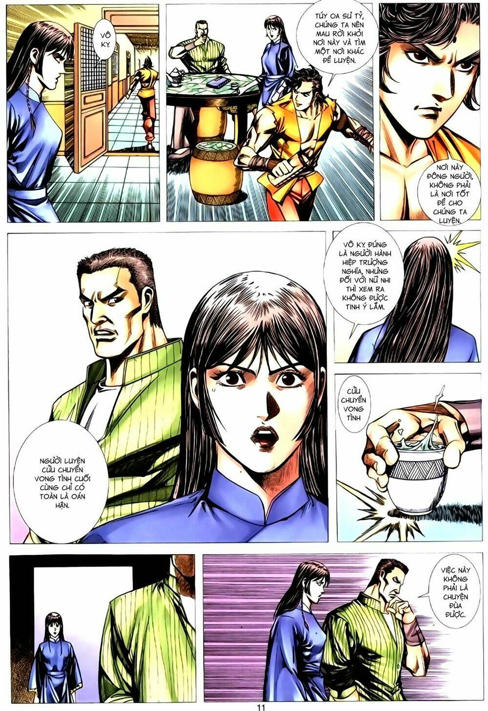 túy quyền tiền truyện chapter 21 11