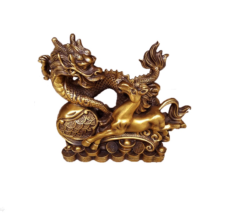 Tượng Long Mã bằng đồng thau Hồng Thắng