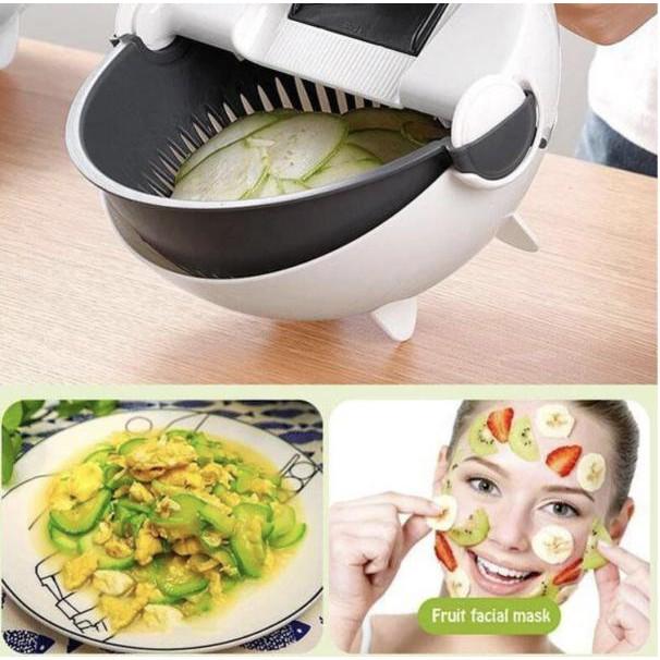 Rổ Thái Rửa Rau Củ Quả 9 Trong 1 Tiện Lợi - Home and Garden