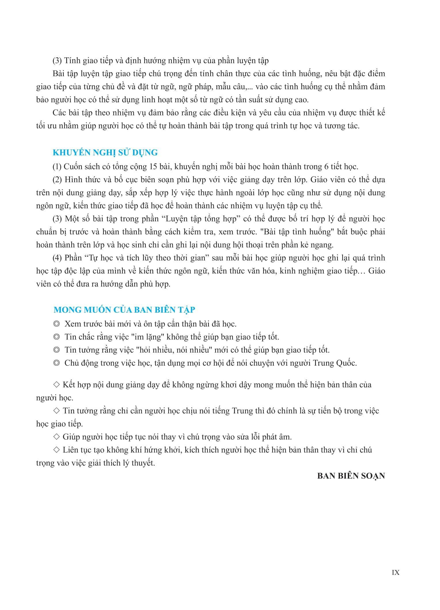 Sách - Giáo Trình Phát Triển Hán Ngữ - Nói-Giao Tiếp Trung Cấp 1