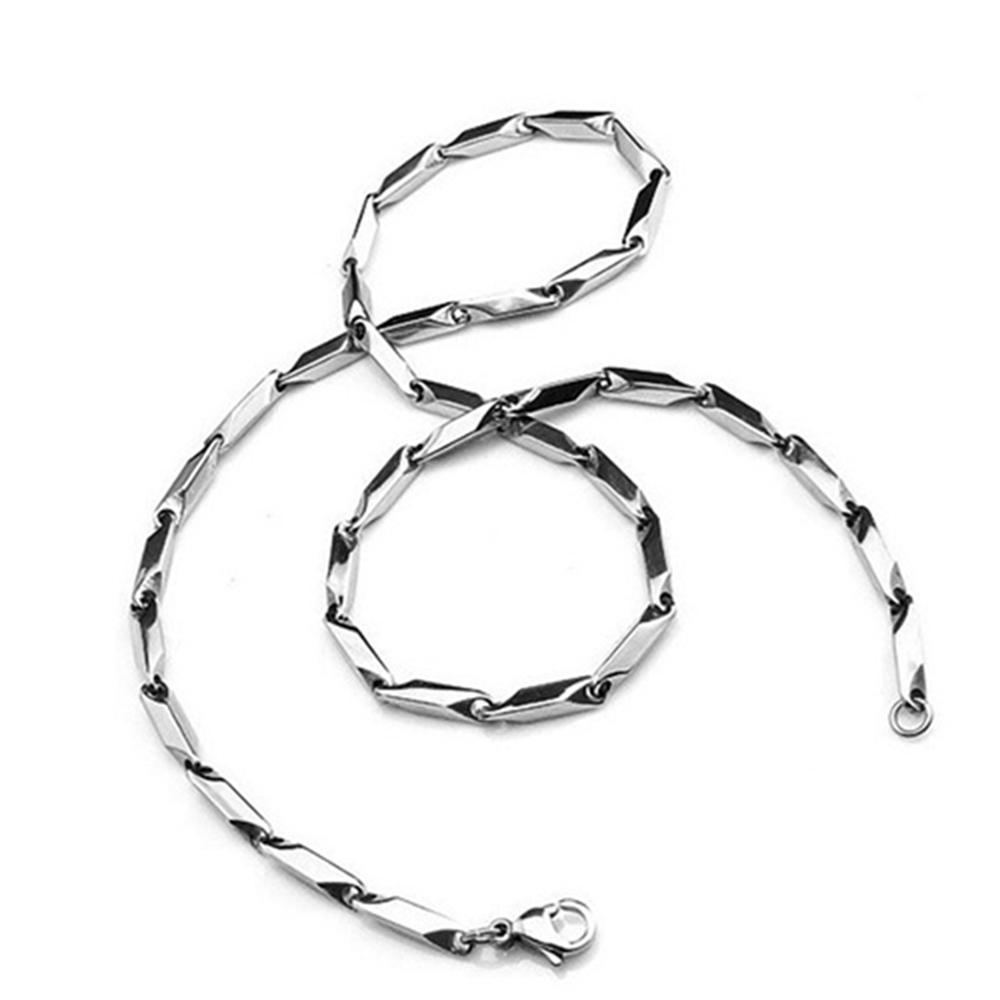 Dây chuyền nam titan cao cấp sang trọng inox thép không gỉ hỏa tiển trơn trangsucpt cỡ 4mm PTDCNA14