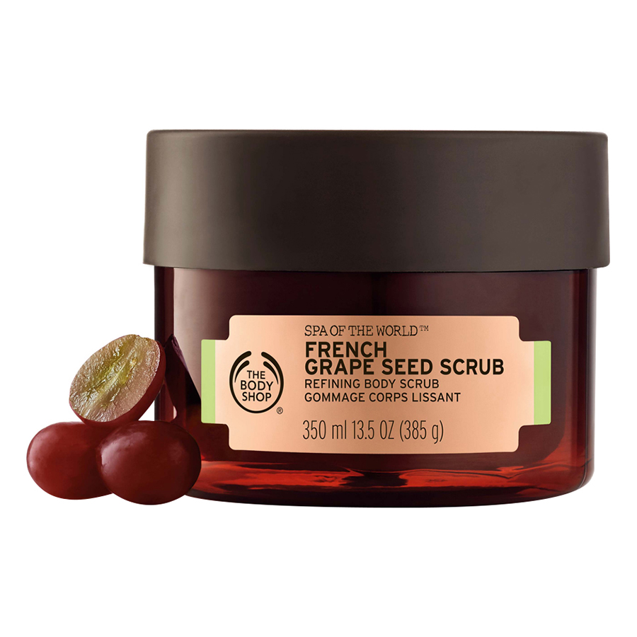 Tẩy Da Chết The Body Shop French Grape Seed (350ml)