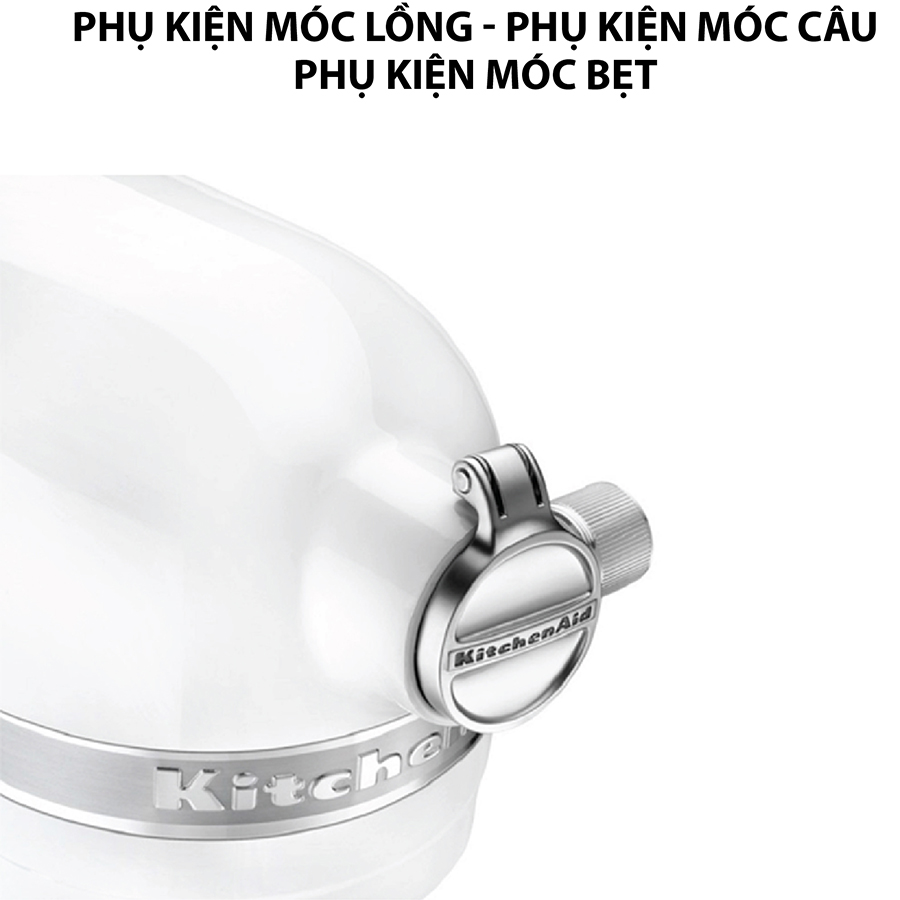 Máy Trộn Bát Nâng Heavy Duty KitchenAid 5KSM7590WWH - Trắng - Hàng Chính Hãng