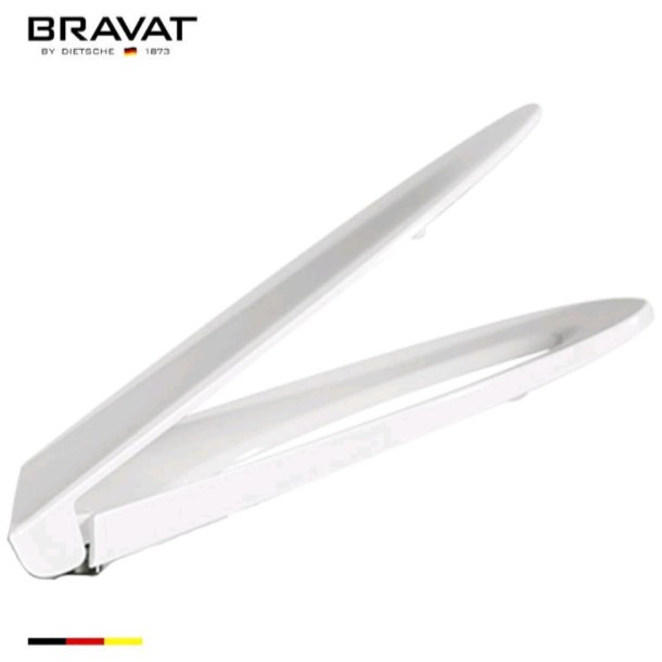 Nắp bồn cầu 1 khối Bravat CZ026UW