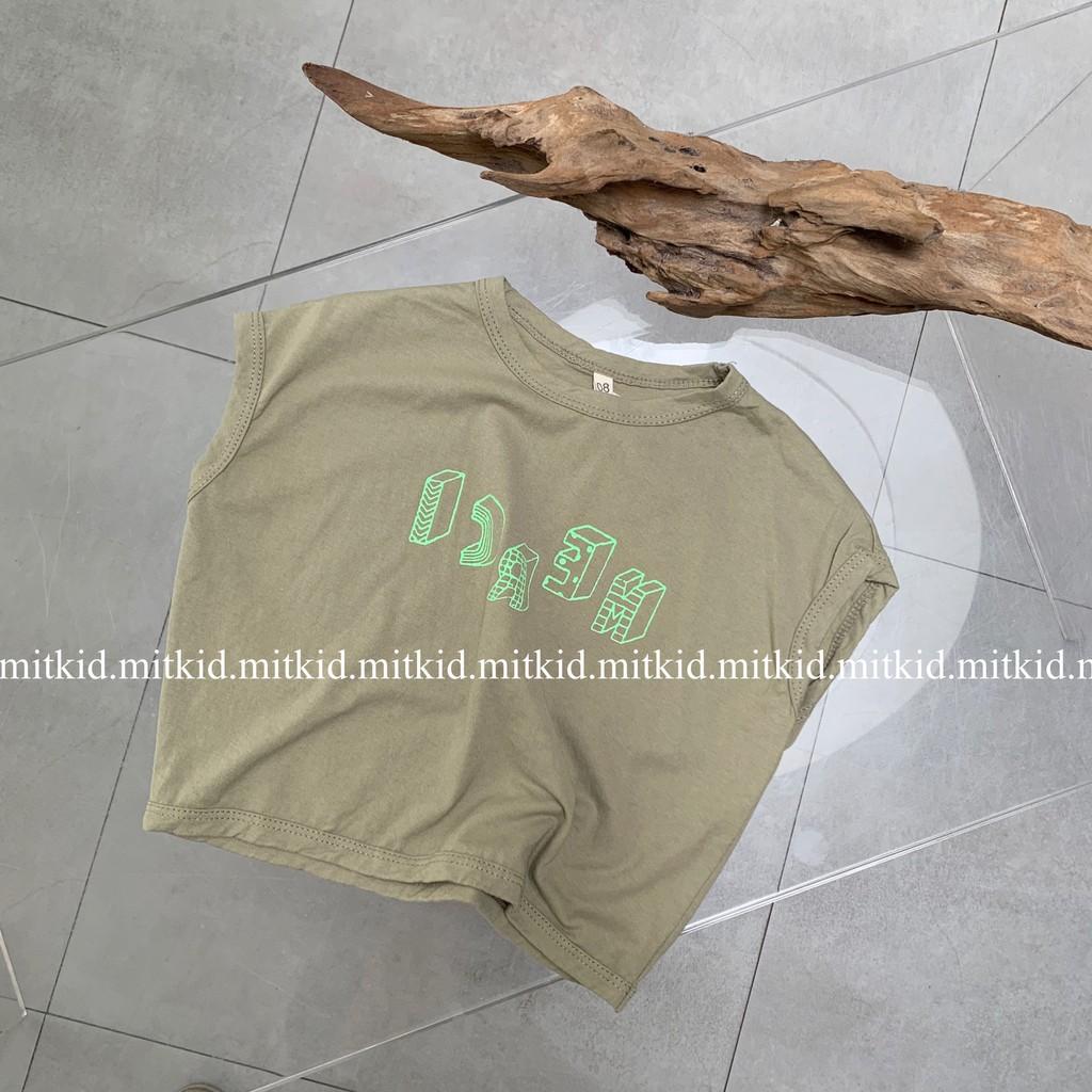 ÁO BÉ TRAICÓ SẴN, Áo chất liệu COTTON mềm mại cho bé style HÀN QUỐC