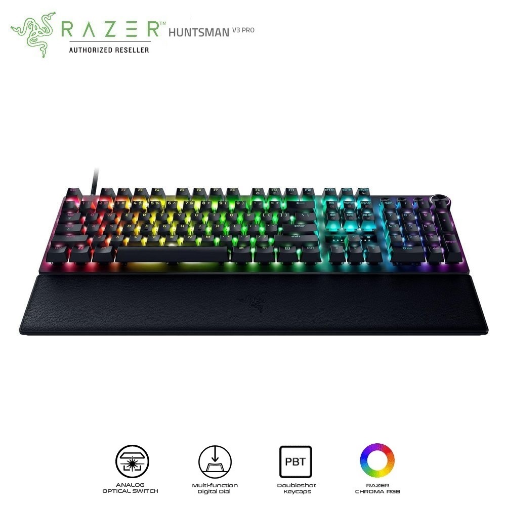 Bàn phím Razer Huntsman V3 Pro - Analog Optical Esports Keyboard_Mới, hàng chính hãng