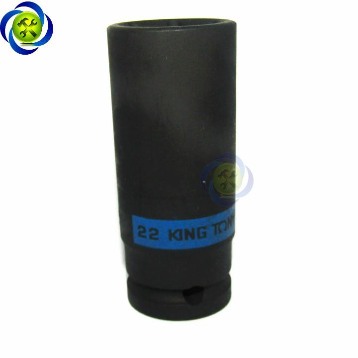 Tuýp đen dài 22mm Kingtony 443522 loại 1/2 6 cạnh
