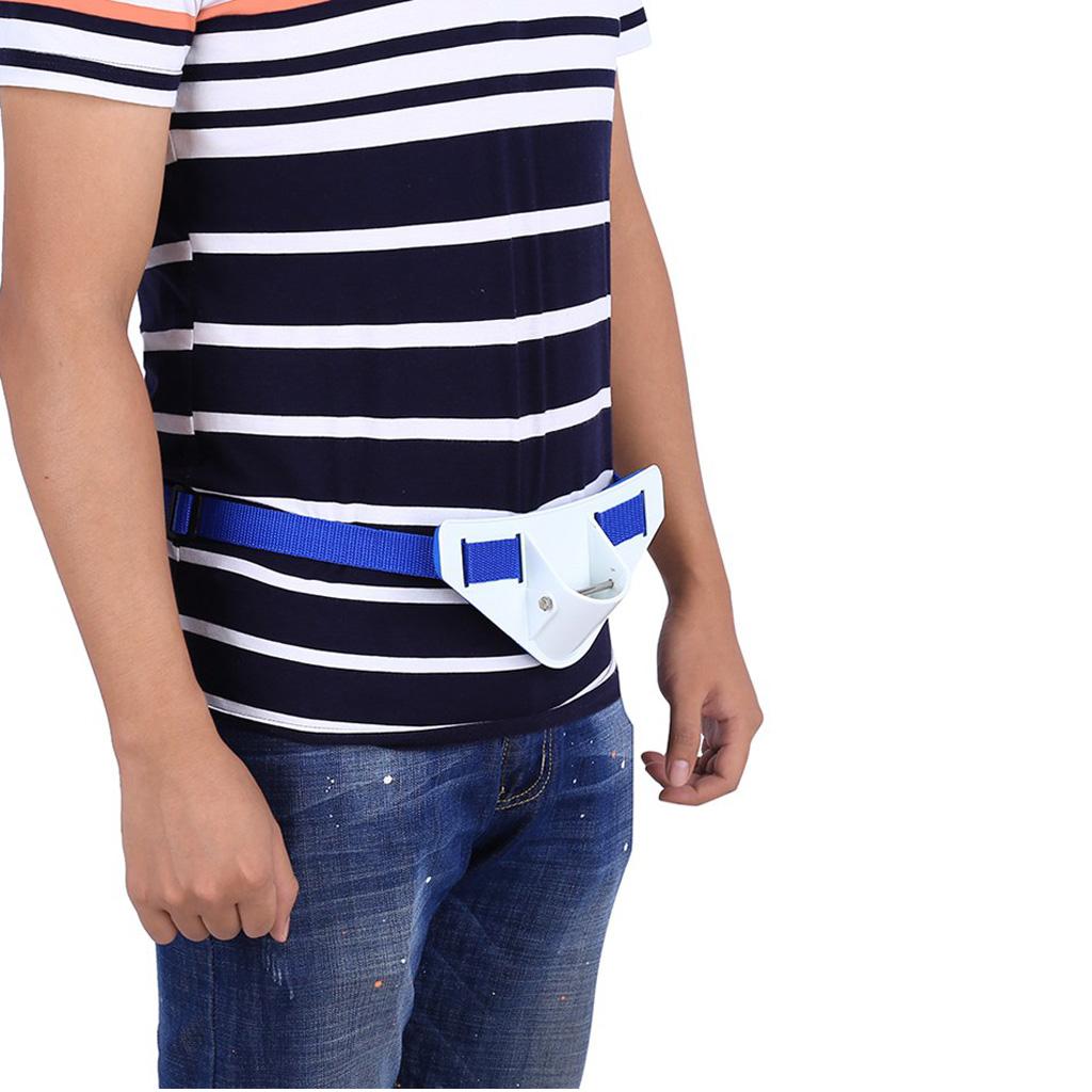 Offshore Fishing Fighting Belt Harness Big Game Jigging Rod Holder Belt Blue