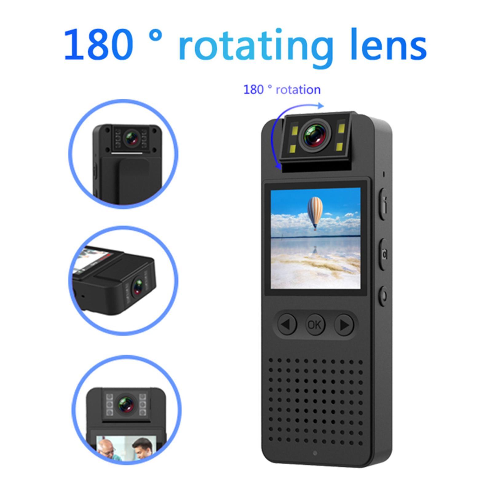Body Camera Video 1080P 1.4 inch Screen Photo Function