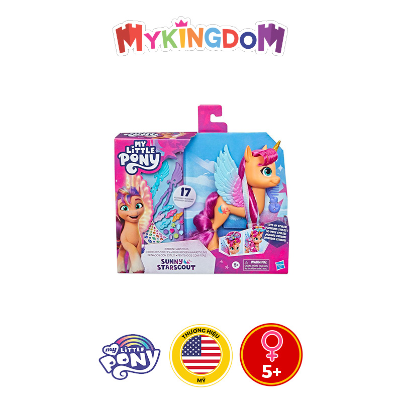 Đồ Chơi MY LITTLE PONY Làm Tóc Xinh Xắn Cùng Sunny F3873