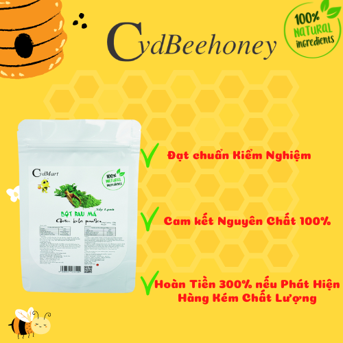 Bột Rau Má Sấy Lạnh CvdMart 100g - CvdMart Gotu Kola Powder