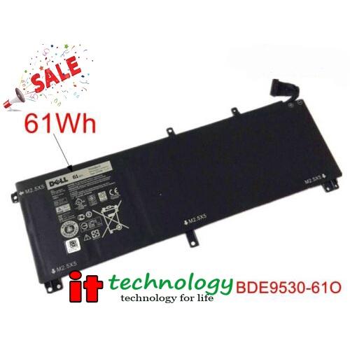 Pin dùng cho Laptop Dell XPS 15 9530 61Wh 6 Cell
