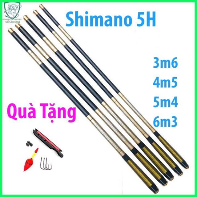 Cần Câu Đơn, Cần Câu Tay Shiamno 5H đủ size 3m6 - 6m3. Tặng Ngày bộ phụ kiện như hình ( 50k