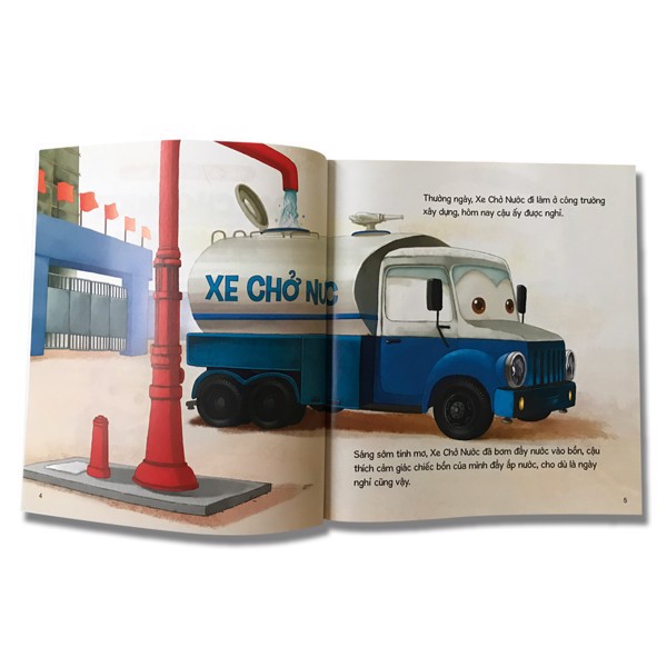 Sách Thế Giới Xe Công Trình - Cho Thiếu Nhi 2-6 Tuổi - NXB Kim Đồng