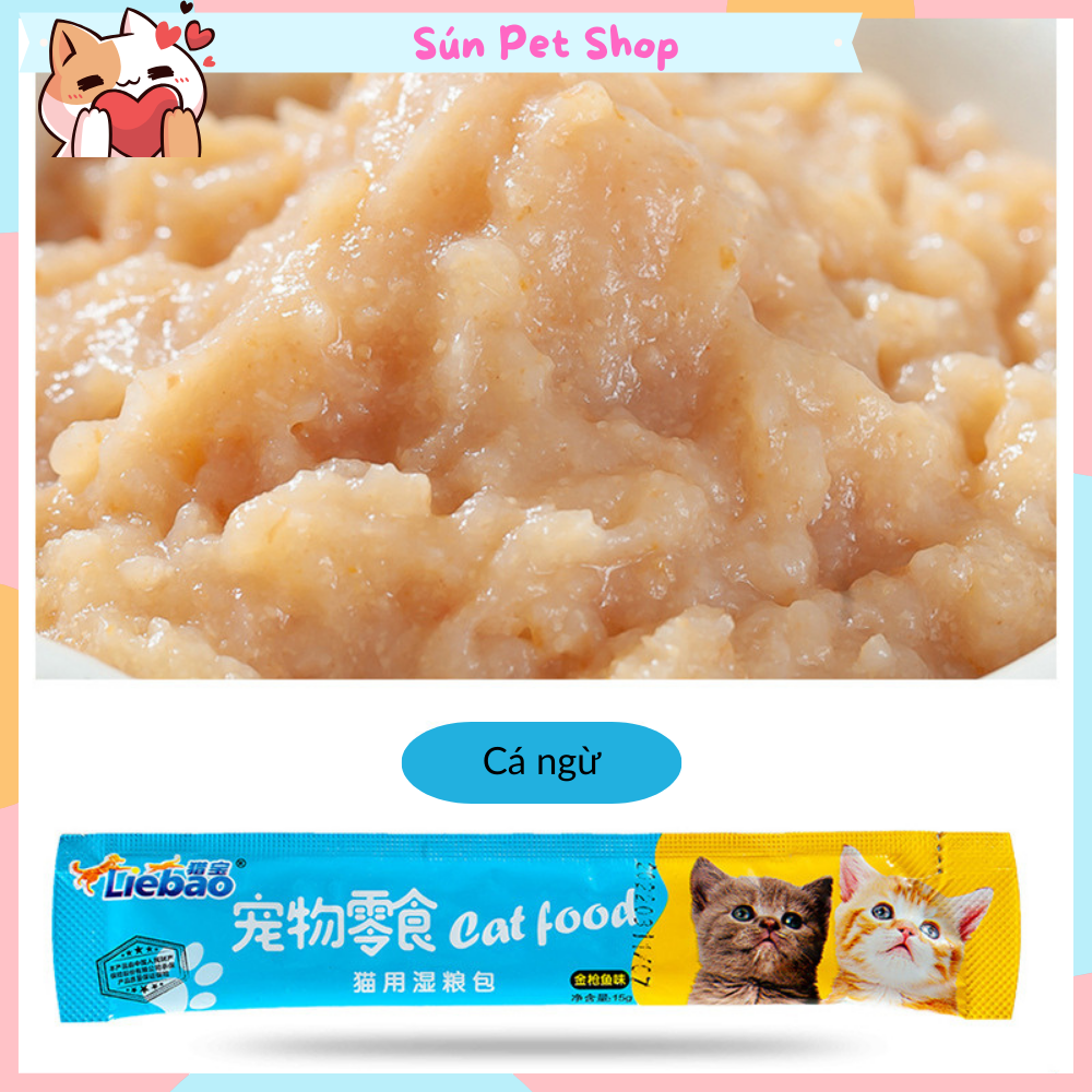 Combo 10 chiếc súp thưởng cho mèo giá rẻ Pet Snacks, Ciao, Shizuka, Cat Food