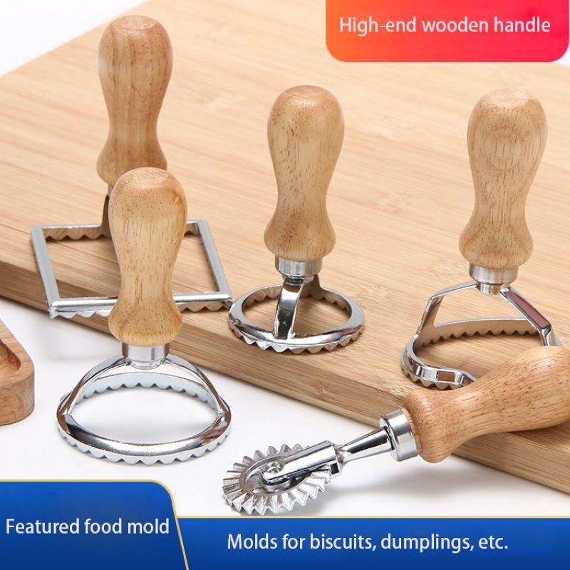 Khuôn Làm Bánh Cho Mờ Tổng Bánh Biscuit Bánh Bao Lớp Vỏ Khuôn Dụng Cụ Nhà Bếp Hình Trái Tim Vuông Bánh Ngọt Khuôn Vật Dụng Nhà Bếp