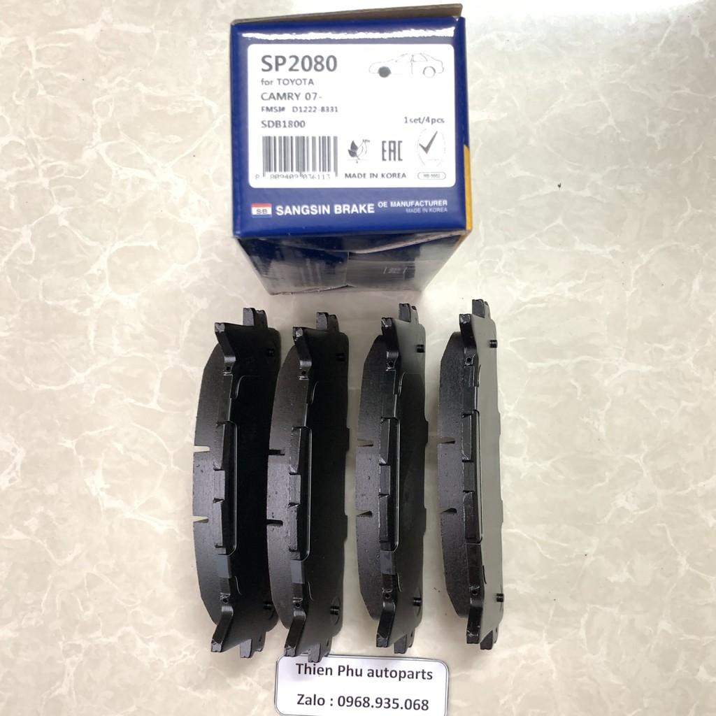 Má phanh chính hãng Hi-Q cho CAMRY TRƯỚC 2.4/3.5 + AVALON - Bố thắng trước. OEM Brake Pad: 0446506070