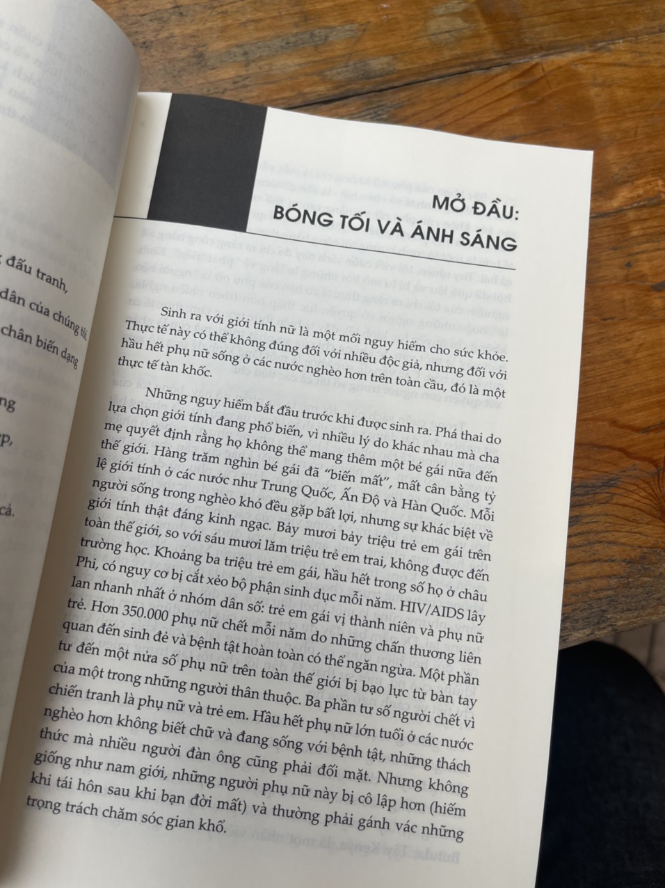 TỪ PHẪN NỘ TỚI CAN ĐẢM – Tình trạng bất bình đẳng và thiếu lành mạnh đối với phụ nữ ở những quốc gia nghèo và cách họ hành động” -Anne Firth Murray - Hồng Bích dịch – Lyceum -NXB Phụ Nữ