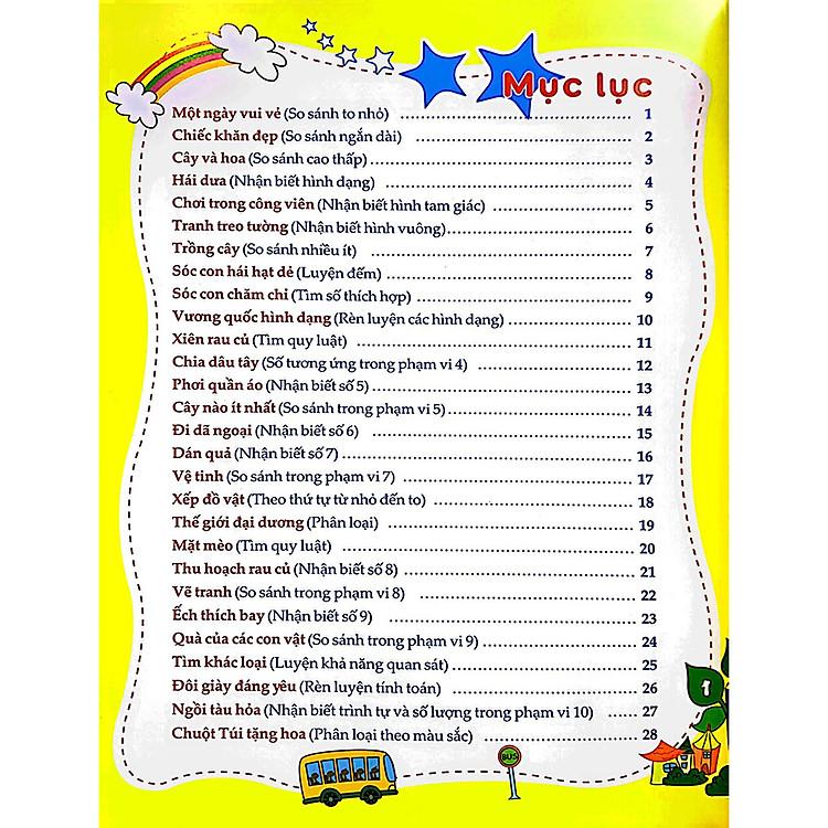 Sách Dạo chơi cùng Toán học - Trò chơi dán giấy