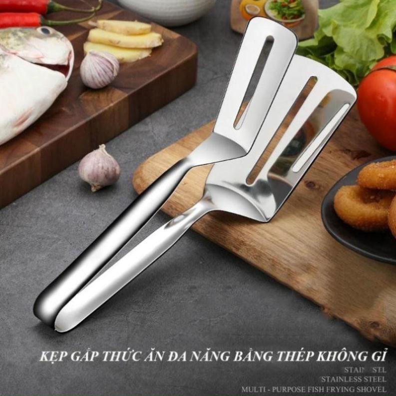 KẸP THỨC ĂN BẰNG INOX CAO CẤP TIỆN DỤNG