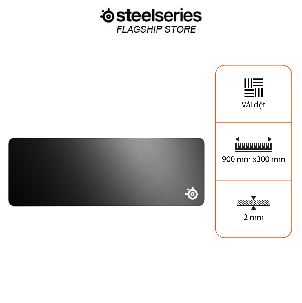 Bàn di chuột Steelseries QCK Edge XL (Hàng Chính Hãng)