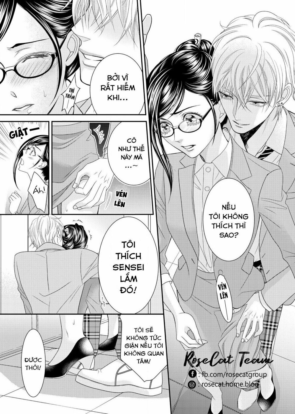 chinh phục playboy! hãy cho tôi xem nơi “hư hỏng” của sensei nào? chapter 1 23