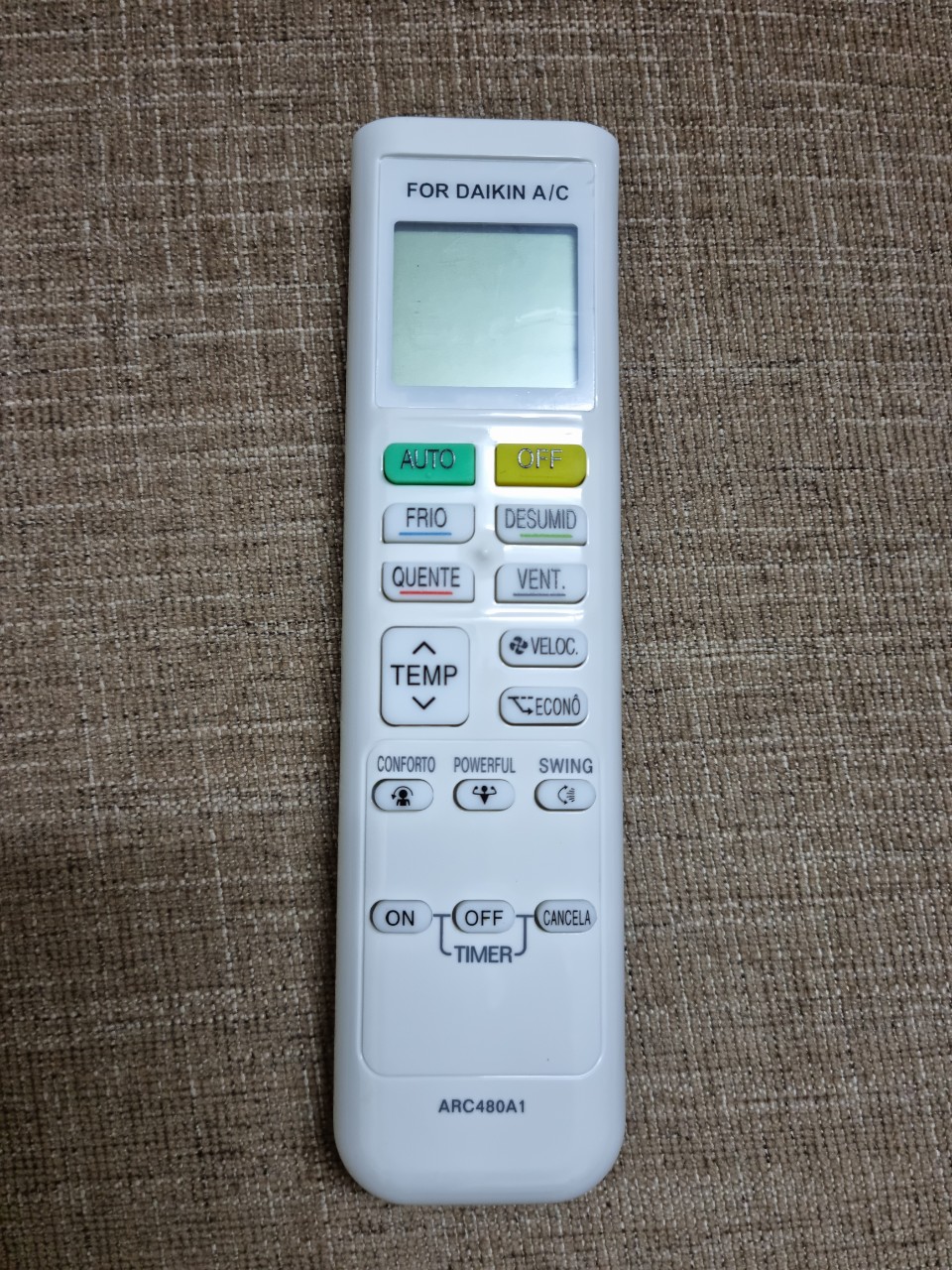 Remote cho máy lạnh Daikin/Điều khiển cho điều hòa Daikin