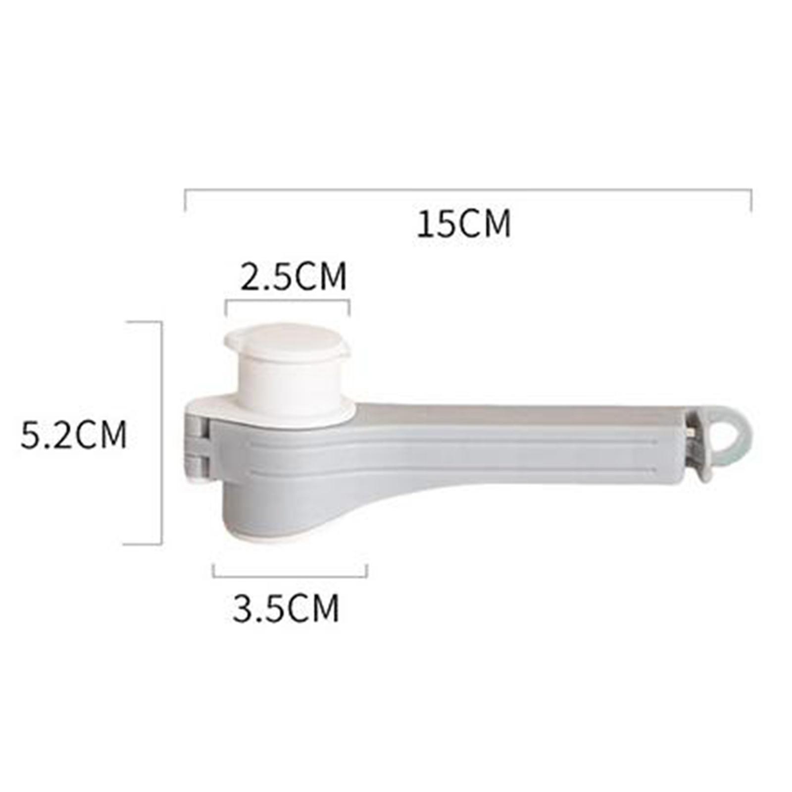 Cereal Coffee Food Bags  Sealing Clip white